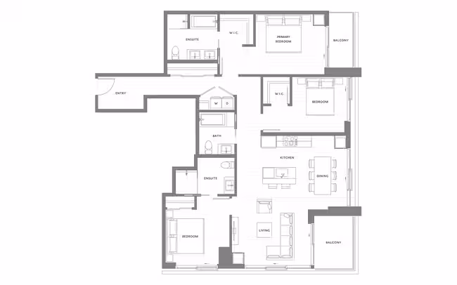 Unit N-3105 N-3105 floor plan